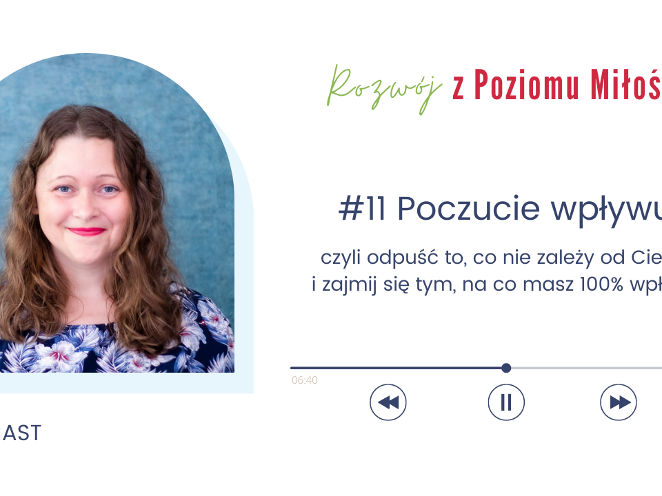 Okładka podcastu - poczucie wpływu