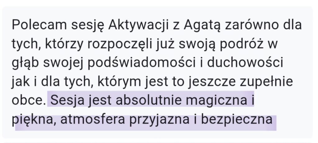 Aktywacja wielowymiarowa opinia